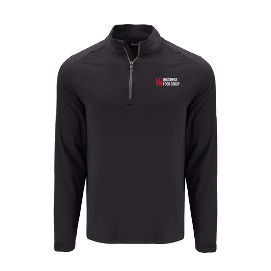HFG Cutter & Buck Coastline Recycled Double Peached Mens Quarter Zip Pullover