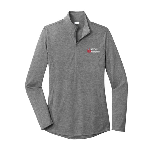 HFG Sport-Tek  Ladies PosiCharge Tri-Blend Wicking 1/4-Zip Pullover